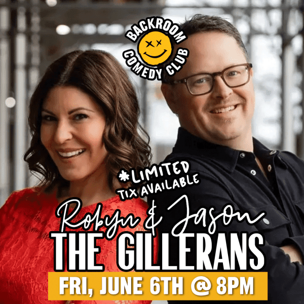 Robyn & Jason The Gillerans live @ Backroom Comedy Club | One Night Only