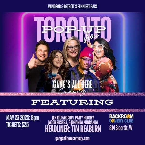 Gang's All Here Comedy: Toronto Pop-Up Show