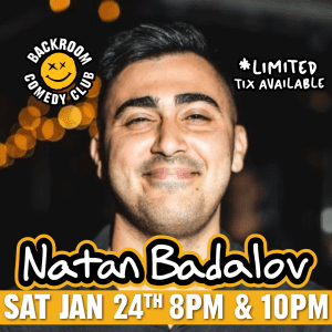 Natan Badalov @Backroom Comedy Club | Limited Run!