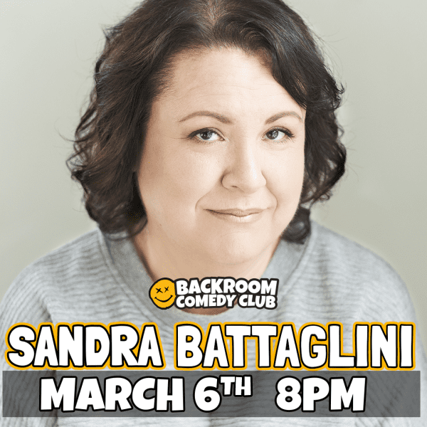 Sandra Battaglini at Backroom Comedy Club | One Night ONLY!