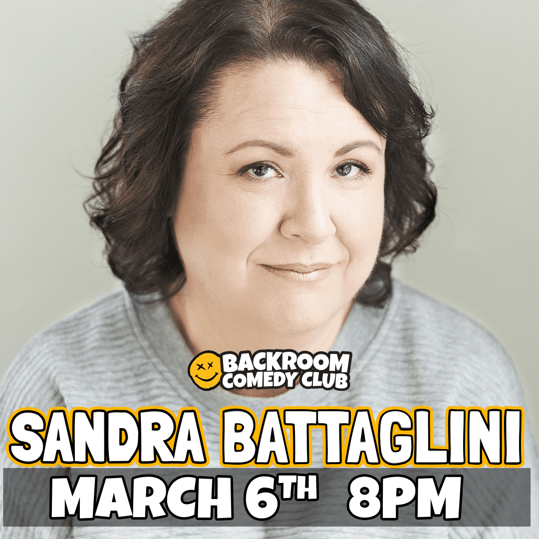 Sandra Battaglini at Backroom Comedy Club | One Night ONLY!