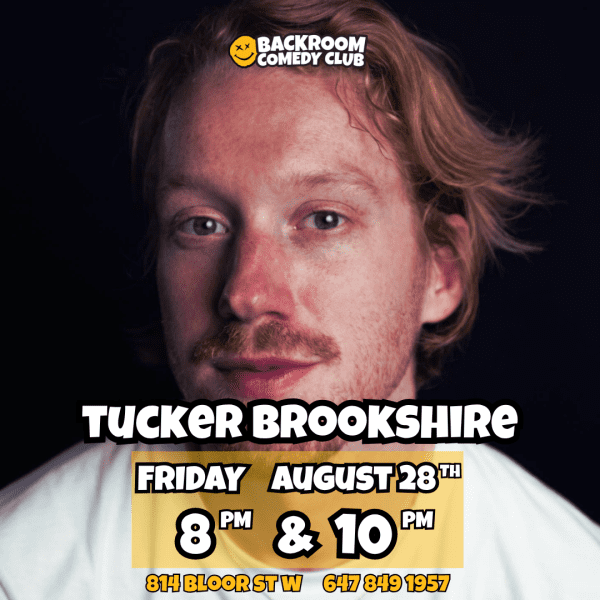 Tucker Brookshire live @ Backroom Comedy Club | One Night ONLY!