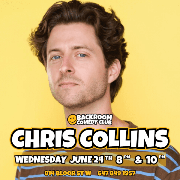 Chris Collins live @ Backroom Comedy Club | One Night ONLY!
