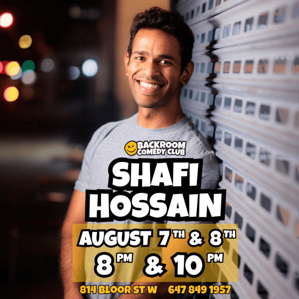 Shafi Hossain @ Backroom Comedy Club | Limited Edition Show!